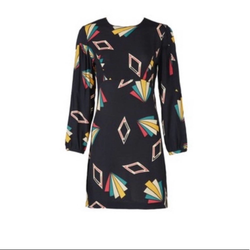 ba&sh Violetta geometric dress - 2